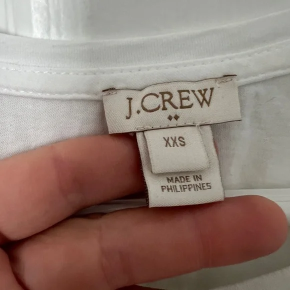 J Crew White Lace Panel Tank Top - Picture 3 of 3